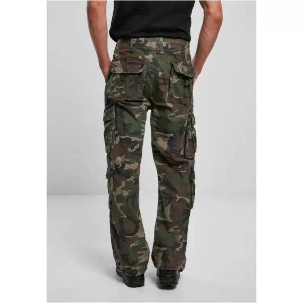  Hlače BRANDIT VINTAGE BD1003 OLIVE CAMO 