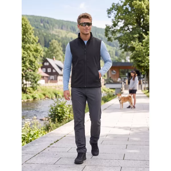  Moški softshell telovnik ALTISPORT NoPrint NP/ALM8211NJ ČRNA/ČRNA 