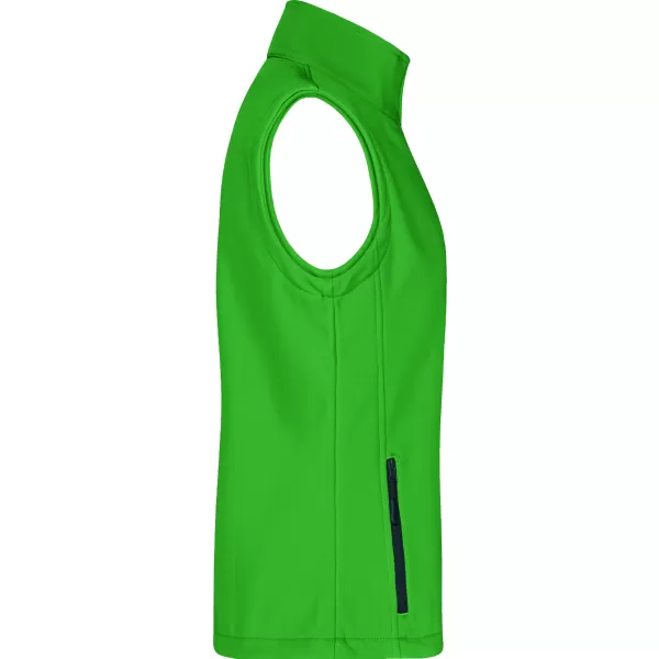 Ženski softshell telovnik ALTISPORT NoPrint NP/ALW7211NJ ZELENA/MORNARSKO MODRA 