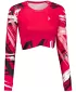 Vrhunski ženski funkcionalni top z dolgimi rokavi ALTISPORT VOJ/ALW039TR04 VIVA MAGENTA