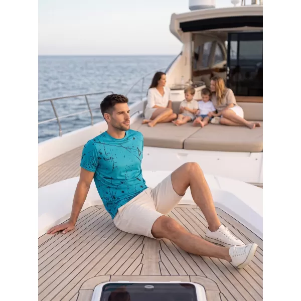  Moška funkcionalna premium majica ALTISPORT VOJ/ALM034TR01 SMARAGDNO 