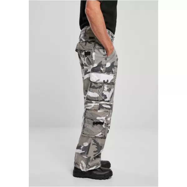  Hlače BRANDIT VINTAGE BD1003 SNOWCAMO 
