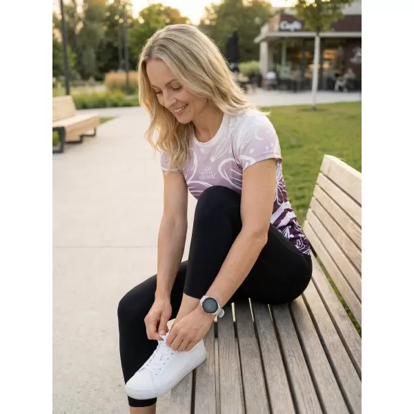  Ženska premium funkcionalna majica ALTISPORT VOJ/ALW045TR01 VIJOLIČNA/BELA 