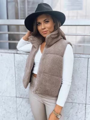 Telovnik DSTREET BEEWARM TY3800 KARAMELA