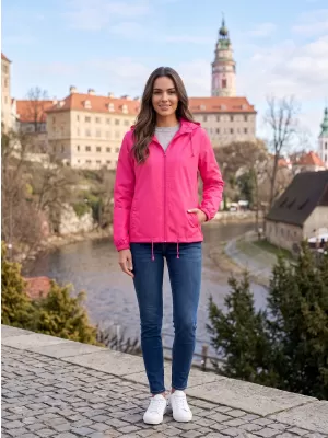 Ženska jakna ALTISPORT NoPrint NP/ALW1311NJ SVETLO ROZA