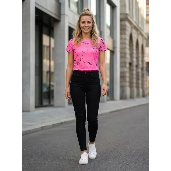  Ženska premium funkcionalna majica ALTISPORT VOJ/ALW034TR01 NEON ROZA 