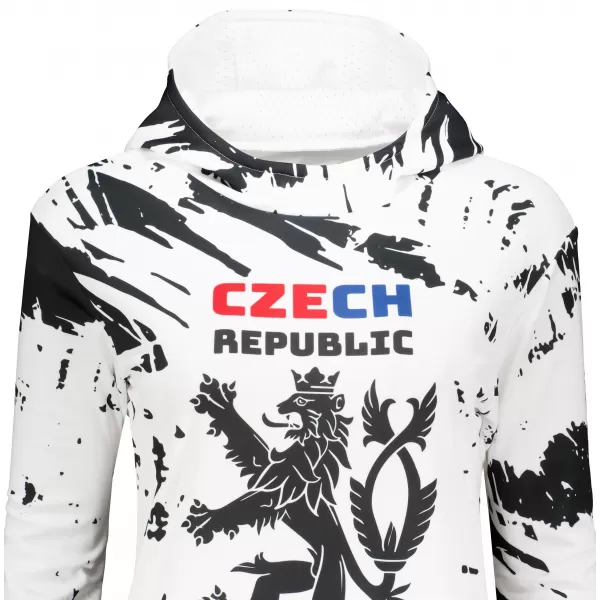  Ženski vrhunski funkcionalni pulover ALTISPORT VOJ/ALW036MI01 ABSTRAKCIJA BELA 