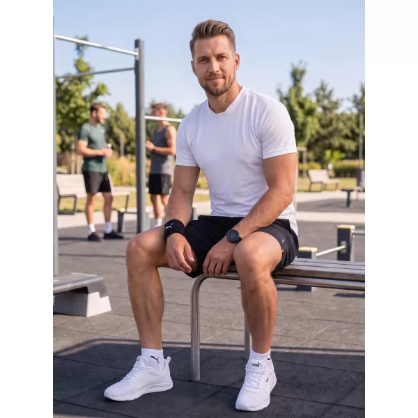  Moška funkcionalna majica ALTISPORT NoPrint NP/ALM421 BELA 