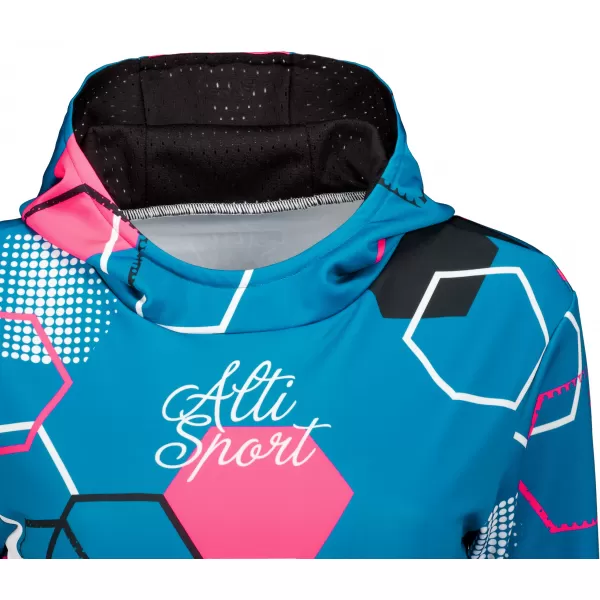  Ženski vrhunski funkcionalni pulover ALTISPORT VOJ/ALW037MI01 KEROZIN/ROZA 