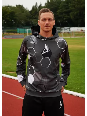 Moški vrhunski funkcionalni pulover ALTISPORT VOJ/ALM037MI01 SIVA