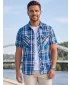 Srajca BRANDIT ROADSTAR BD4012 MODRO