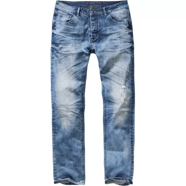  Hlače BRANDIT WILL WASHED BD1015 MODRO OPRANO 