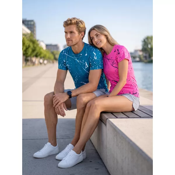  Ženska premium funkcionalna majica ALTISPORT VOJ/ALW034TR01 NEON ROZA 
