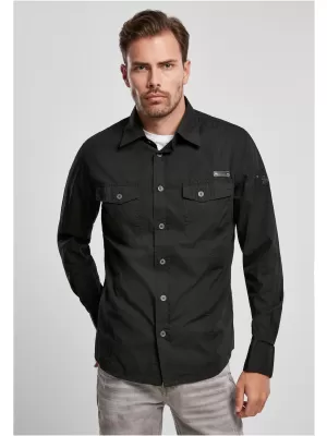Srajca BRANDIT SLIM WORKER BD4005 ČRN