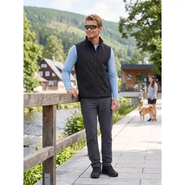  Moški softshell telovnik ALTISPORT NoPrint NP/ALM8211NJ ČRNA/ČRNA 