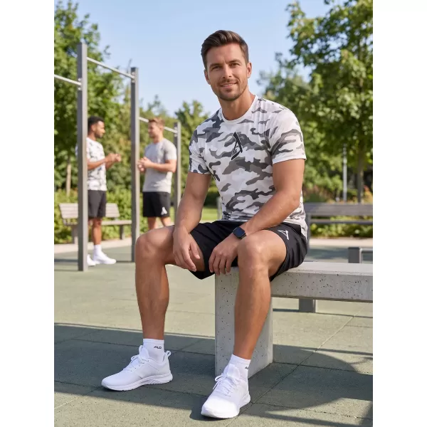  Moška funkcionalna premium majica ALTISPORT VOJ/ALM038TR01 BELA 