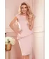 Obleka NUMOCO MIDI A192-13 ROZA