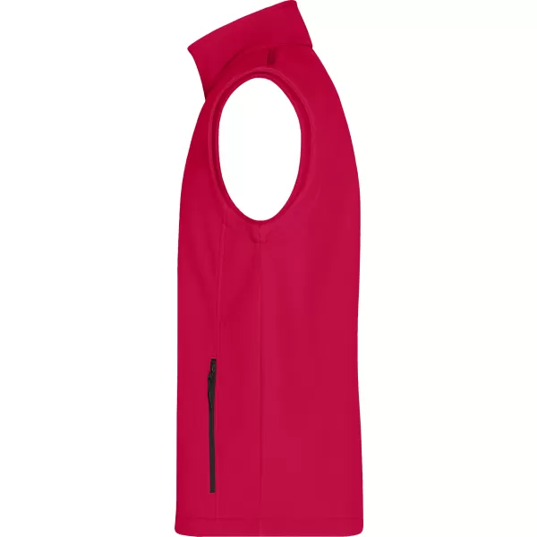  Moški softshell telovnik ALTISPORT NoPrint NP/ALM8211NJ RDEČA/ČRNA 
