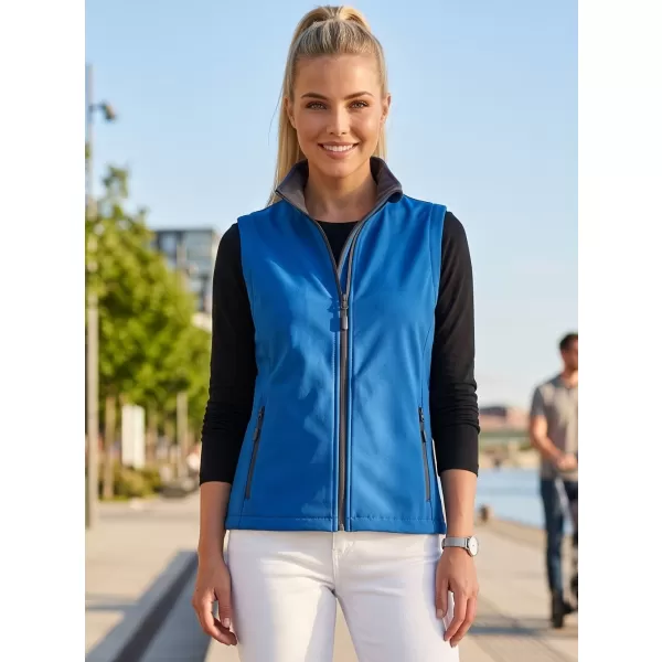  Ženski softshell telovnik ALTISPORT NoPrint NP/ALW7211NJ MORNARSKO MODRA/MORNARSKO MODRA 