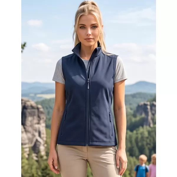  Ženski softshell telovnik ALTISPORT NoPrint NP/ALW7211NJ MORNARICA/MORNARICA 