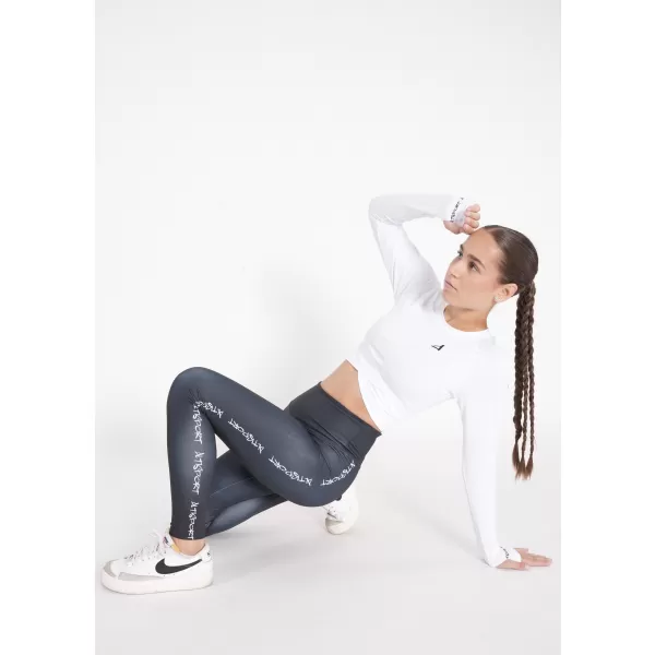  Vrhunski ženski funkcionalni top z dolgimi rokavi ALTISPORT VOJ/ALW000TR04 BELA 