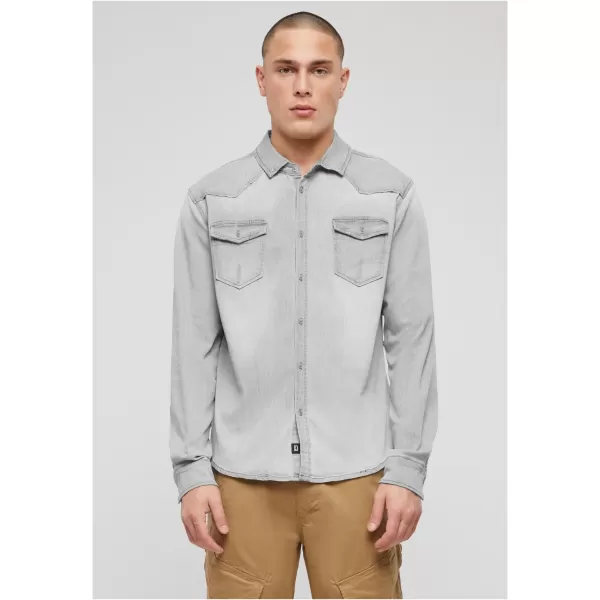  Srajca BRANDIT RILEY DENIM BD4020 SIVA 