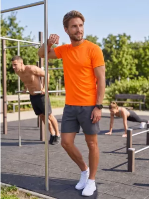 Moška funkcionalna majica ALTISPORT NoPrint NP/ALM421 NEON ORANŽNA