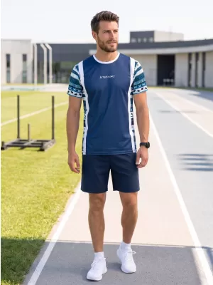Moška funkcionalna premium majica ALTISPORT VOJ/ALM043TR01 NAVADE