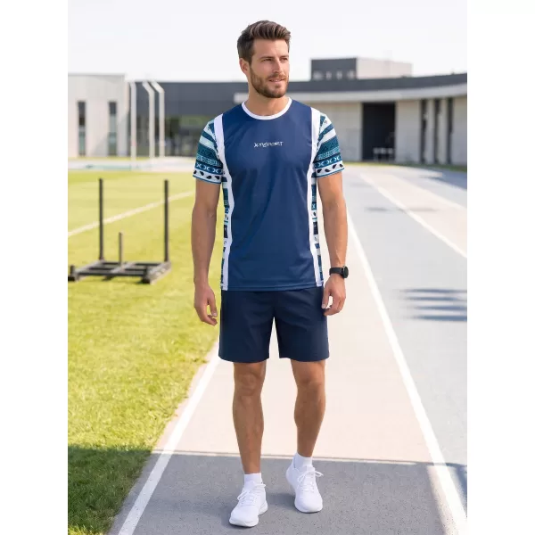  Moška funkcionalna premium majica ALTISPORT VOJ/ALM043TR01 NAVADE 