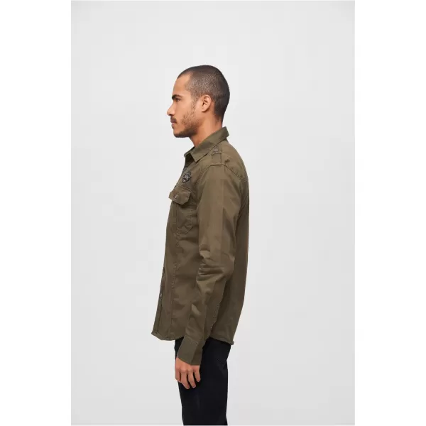  Srajca BRANDIT LUIS VINTAGE BD4023 OLJK 