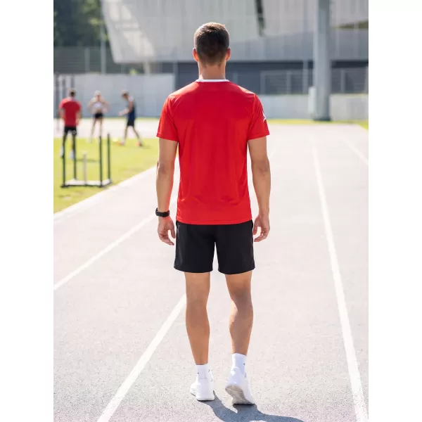  Moška funkcionalna premium majica ALTISPORT VOJ/ALM040TR01 RDEČA 