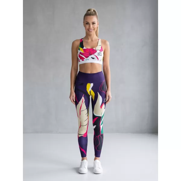  Ženske dolge vrhunske funkcionalne pajkice ALTISPORT VOJ/ALW042LEG01 TEMNO MODRA 