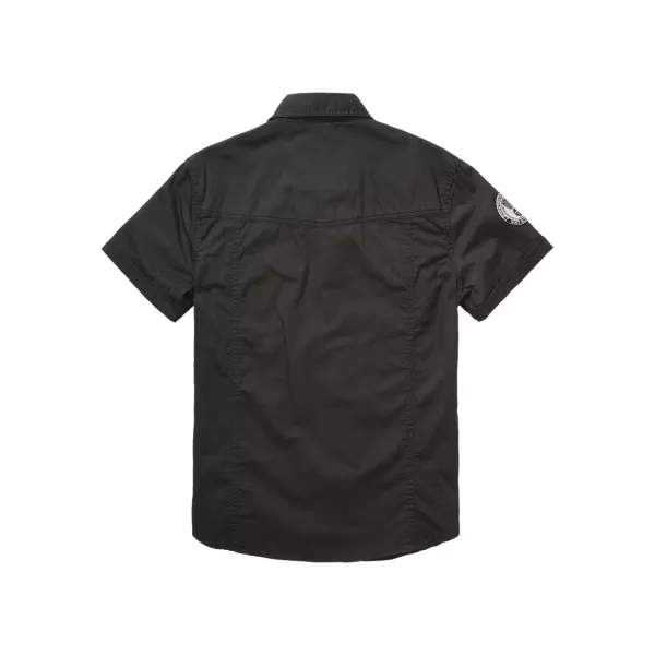  Srajca BRANDIT LUIS VINTAGE BD4033 ČRN 