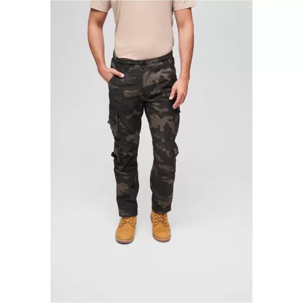  Hlače BRANDIT PURE SLIM BD1016 DARKCAMO 