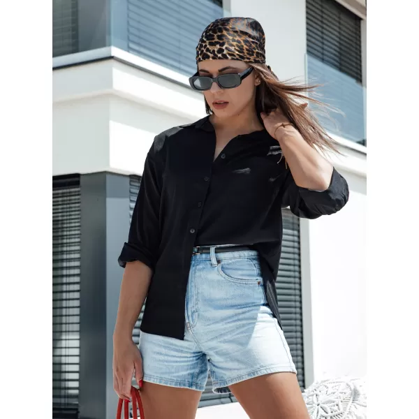  Srajca DSTREET ELEGANZZA DY0437 ČRN 