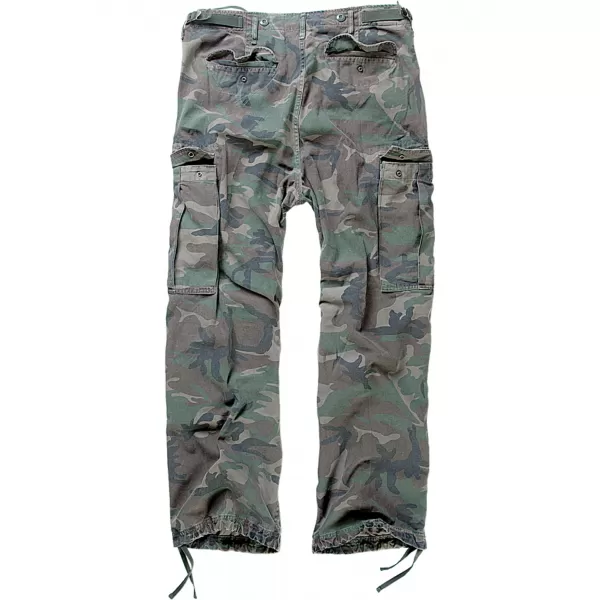 Hlače BRANDIT M-65 VINTAGE BD1001 OLIVE CAMO 