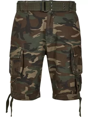 Kratke hlače BRANDIT SAVAGE VINTAGE BD2001 OLIVE CAMO