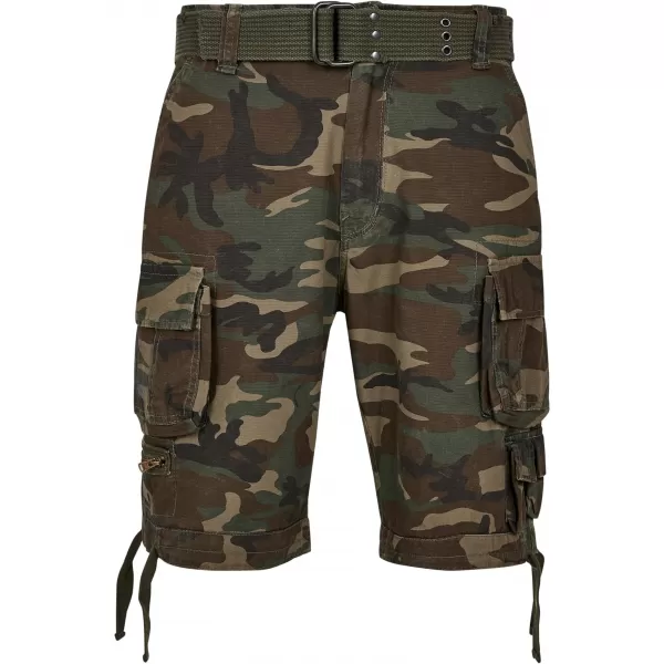  Kratke hlače BRANDIT SAVAGE VINTAGE BD2001 OLIVE CAMO 