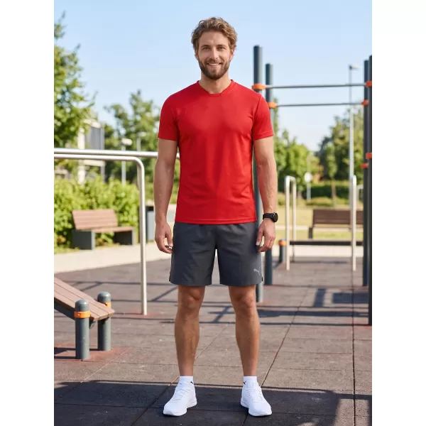  Moška funkcionalna majica ALTISPORT NoPrint NP/ALM421 RDEČA 