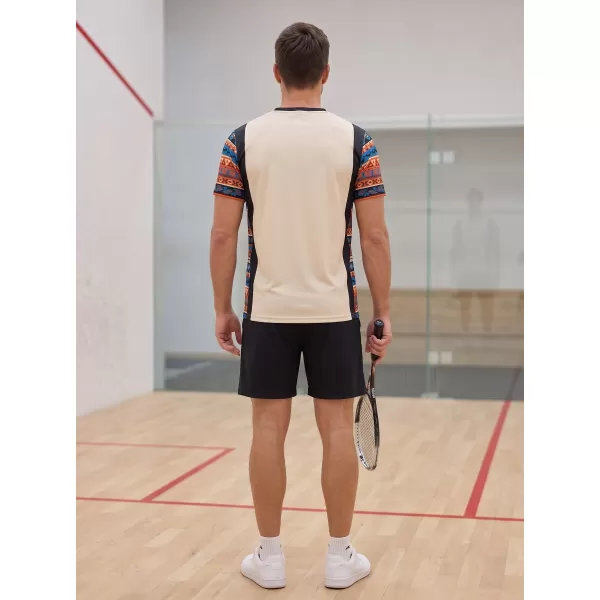  Moška funkcionalna premium majica ALTISPORT VOJ/ALM043TR01 BEŽ 