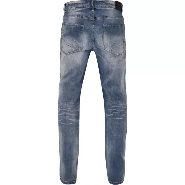  Hlače BRANDIT WILL WASHED BD1015 MODRO OPRANO 