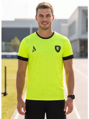 Moška funkcionalna premium majica ALTISPORT VOJ/ALM040TR01 NEON RUMENA