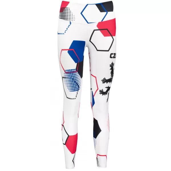  Ženske dolge vrhunske funkcionalne pajkice ALTISPORT VOJ/ALW036LEG01 HEKSA BELA 