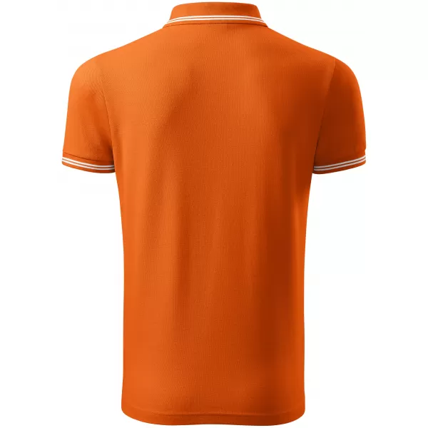  Moška majica s kratkimi rokavi z ovratnikom ALTISPORT NoPrint NP/ALM912 ORANŽNA 