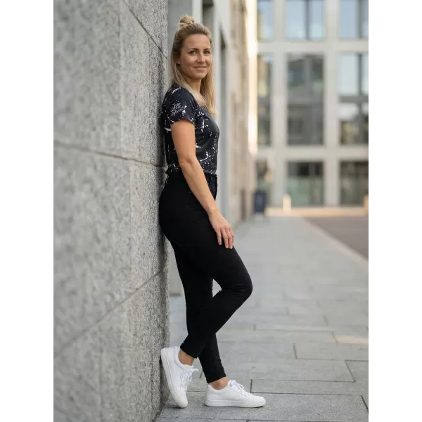 Ženska premium funkcionalna majica ALTISPORT VOJ/ALW034TR01 ČRNA 