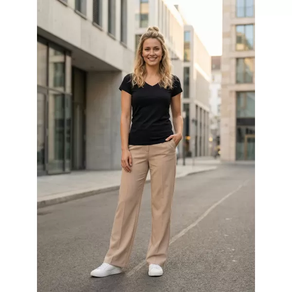  Ženska majica s kratkimi rokavi ALTISPORT NoPrint NP/ALW261 EBENOVINASTO SIVA 