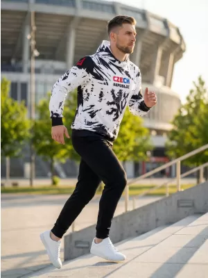 Moški vrhunski funkcionalni pulover ALTISPORT VOJ/ALM036MI01 ABSTRAKCIJA