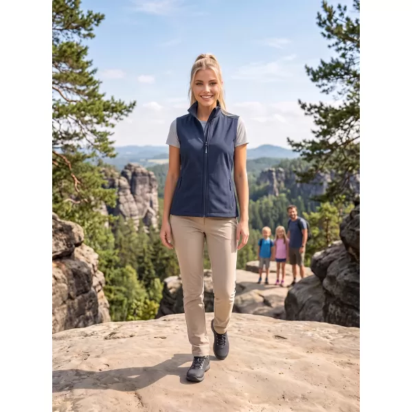  Ženski softshell telovnik ALTISPORT NoPrint NP/ALW7211NJ MORNARICA/MORNARICA 