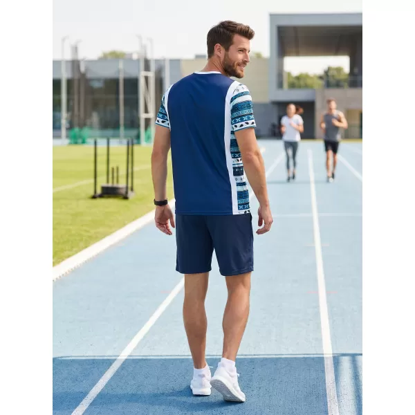  Moška funkcionalna premium majica ALTISPORT VOJ/ALM043TR01 NAVADE 