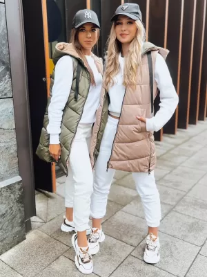 Telovnik DSTREET ONADE TY3726 KARAMELA